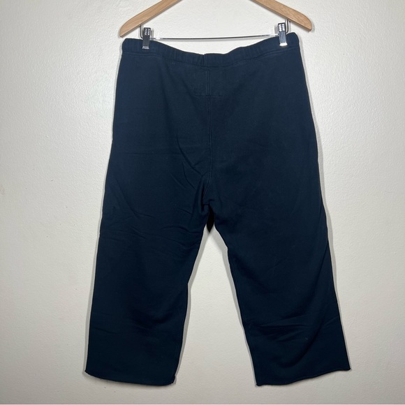 Frank & Eileen Womens Catherine 24" Favorite Sweatpants in Black Cotton Pull On - Picture 6 of 8